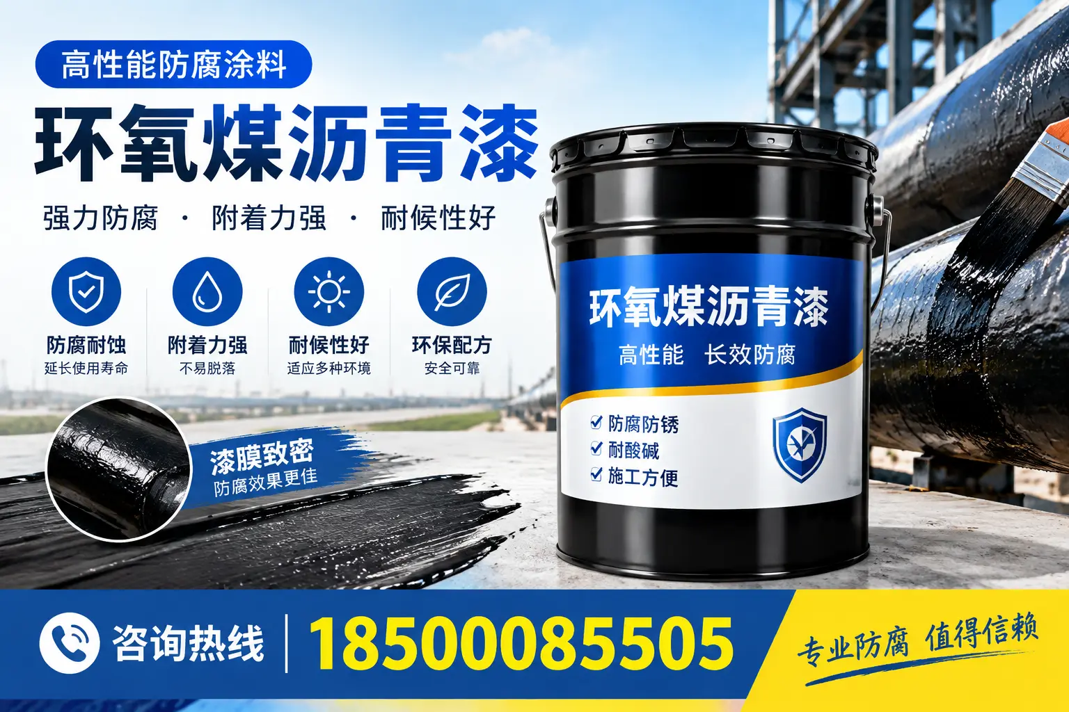 环氧煤沥青漆使用中的常见问题解答,福州用户必看